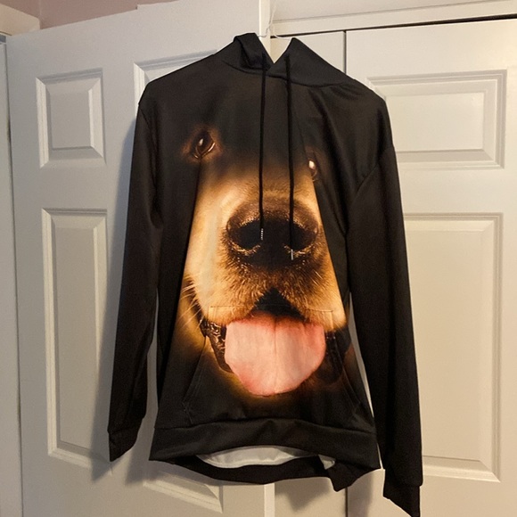 Very unique, hooded sweatshirt. Double XL. Unisex. - Picture 7 of 7